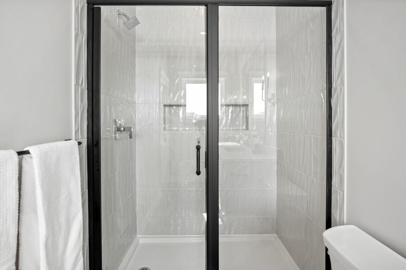 Elegant Frameless Glass Shower